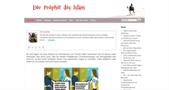 Desktop Screenshot of derprophet.info
