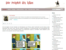 Tablet Screenshot of derprophet.info
